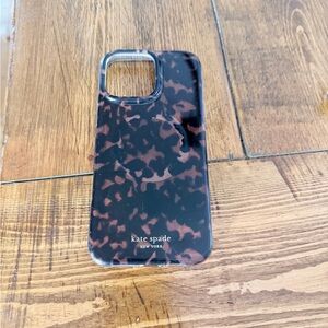 kate spade Brown Tortoise Phone Case